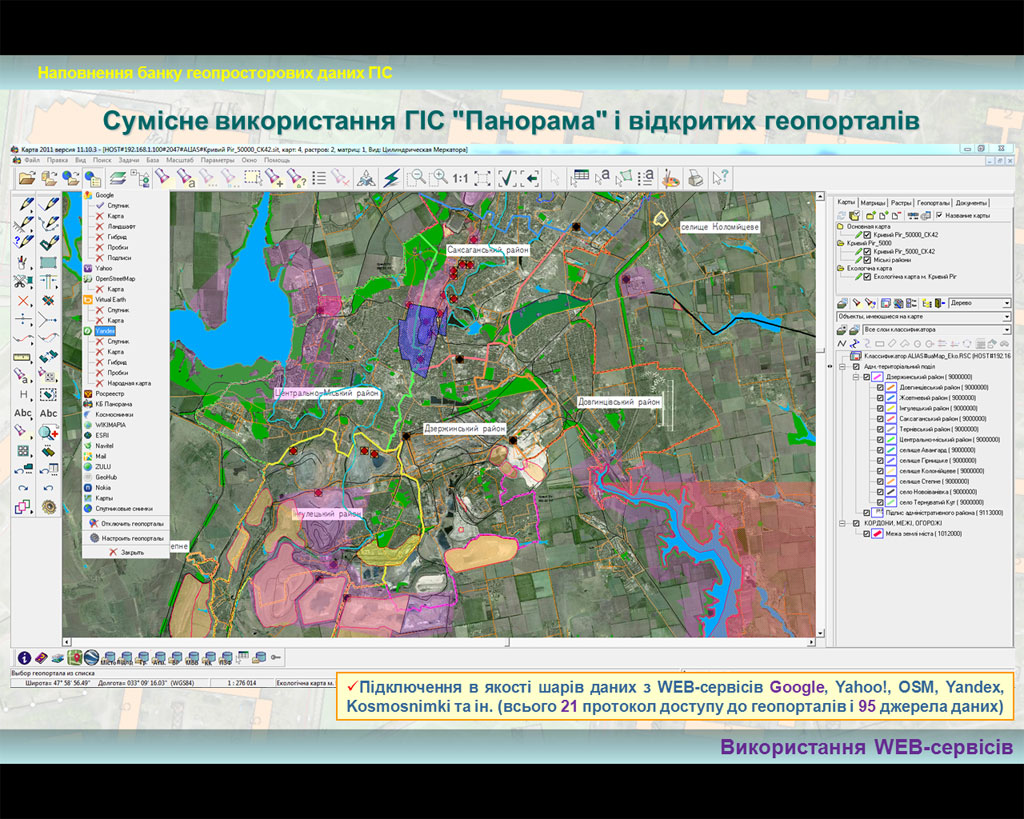 Карта гис украины